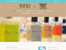 Tablet Screenshot of davicityspa.nl